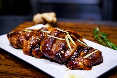 Sake Ginger Pork Chop
