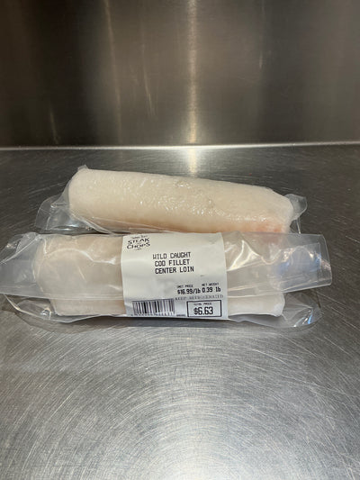 Wild Caught Centre Cut Cod Loin