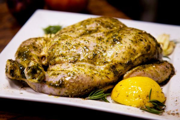 Wild Garlic Semi-Boneless Flat Chicken