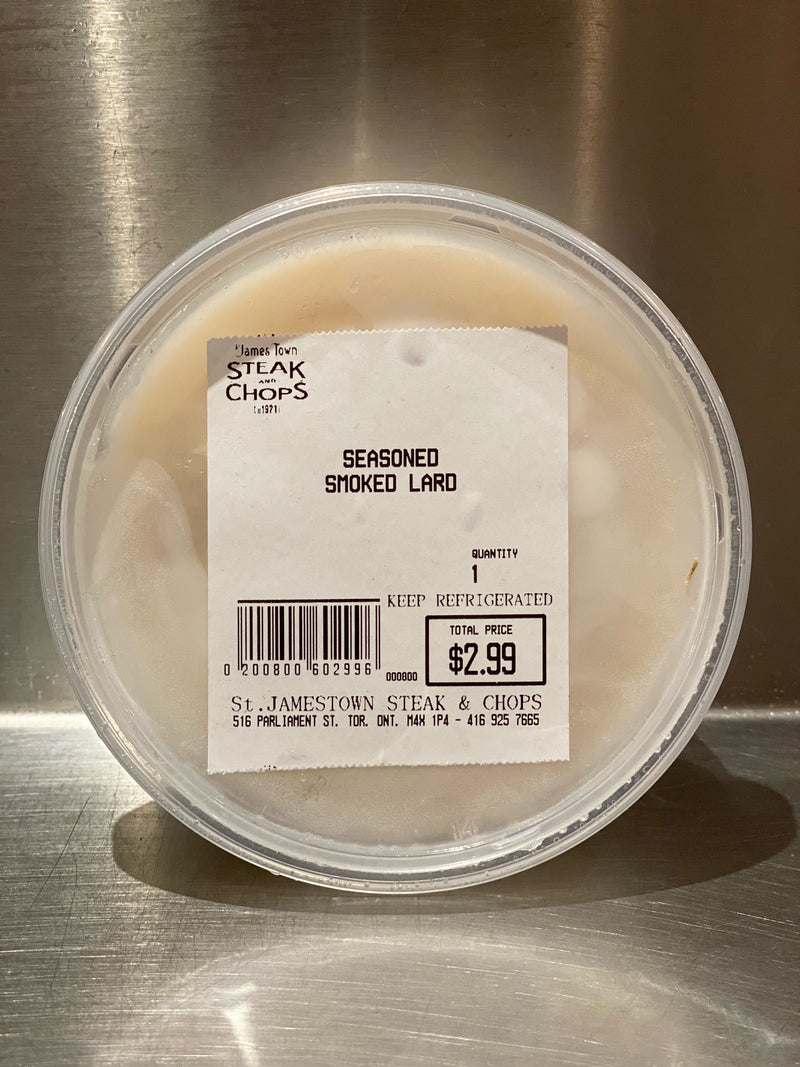 Smoked Pork Lard