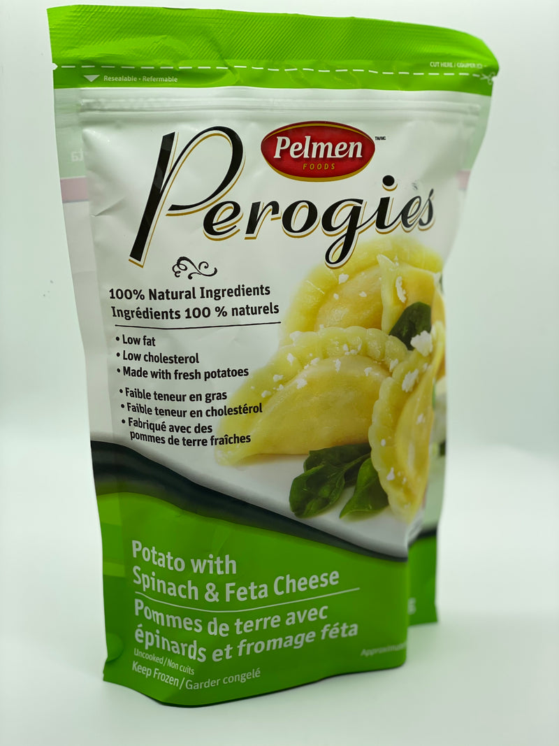 Pelman Spinach & Feta Perogies 625g